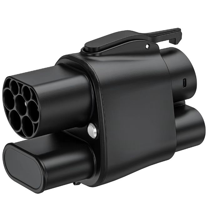 맞춤형 로고가 새겨진 CCS2-CCS1 전기차 커넥터, - Ev Charger Adapter 리뷰 및 가격
