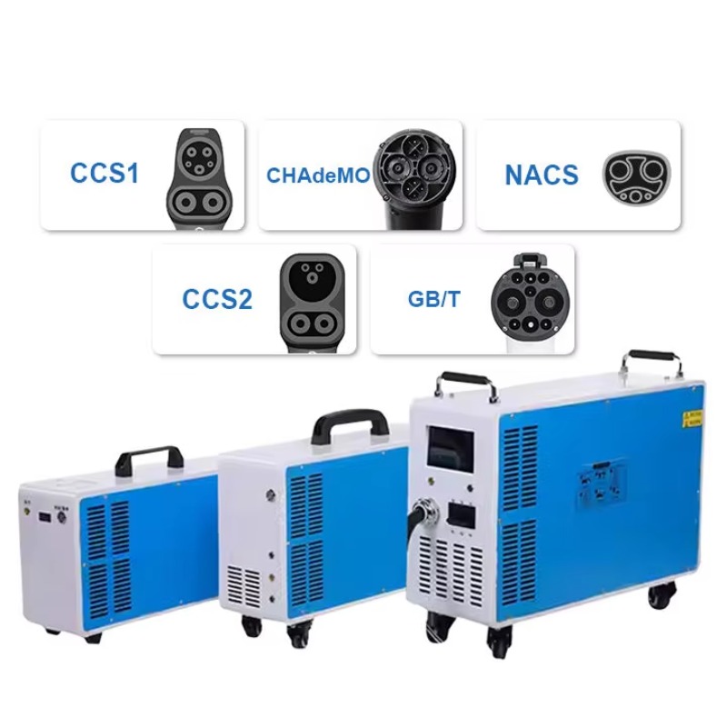 전문가용 380볼트 30KW 이동식 휴대용 CCS2 전 - Portable Ev Charger 리뷰 및 가격