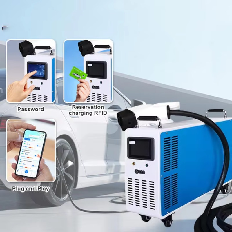 전문가용 380볼트 30KW 이동식 휴대용 CCS2 전 - Portable Ev Charger 리뷰 및 가격