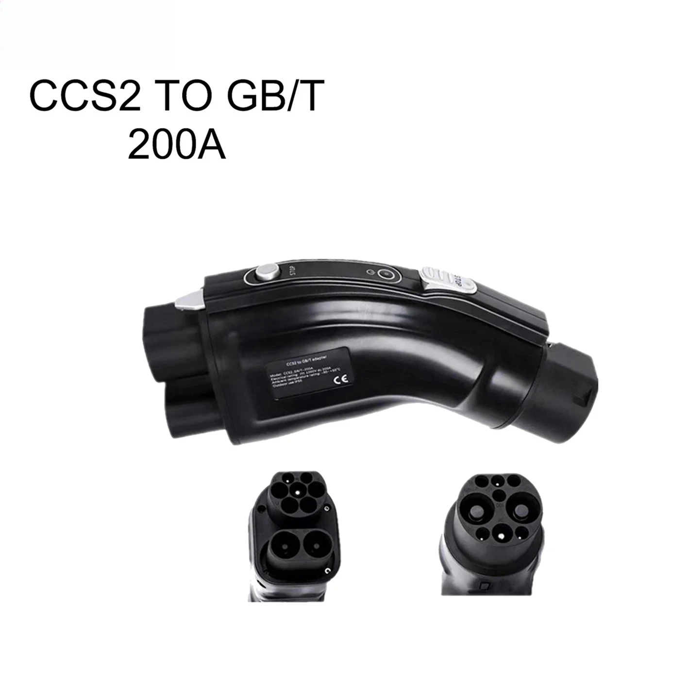 새로운 200A 전기차 CCS2-GBT DC 급속 충전 - Gb/T To Ccs2 200A Fast Charging Adapter 리뷰 및 가격