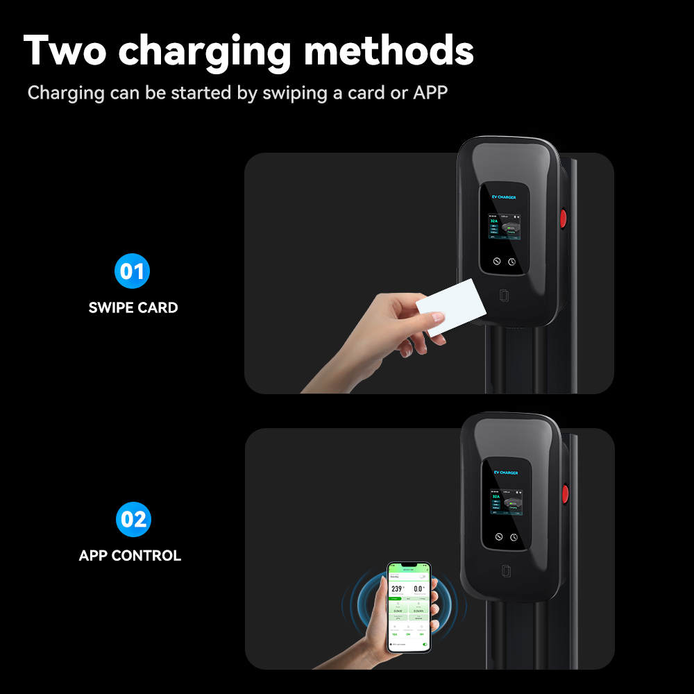 EV 충전기 220V 7KW 32A 1상 타입 2 전기 - Fast Ev Charger 리뷰 및 가격
